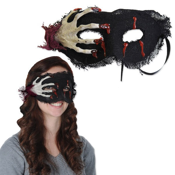 Skeleton Hand Mask, 1 Per Package