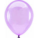 Anagram Crystal Clearz Purple 11-Inch Latex Balloons, 100 Count