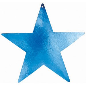 Assorted Foil Star Decorations, 20 Count