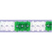 Green & White Pageant Garland, 14.5 ft