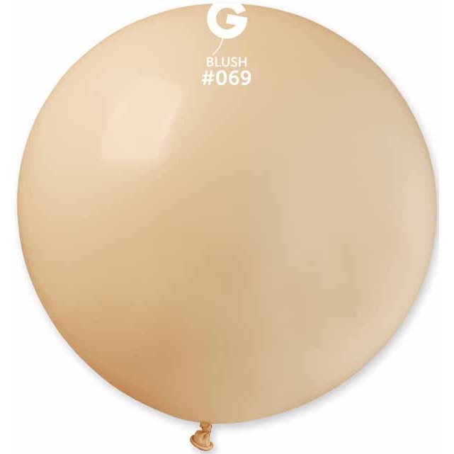 Gemar 31" Blush #069 Latex Balloon, 1 Count