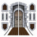 Castle Door & Window Props, 9-Pack