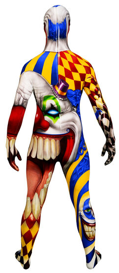 Morphsuit Kids Scary Clown Costume