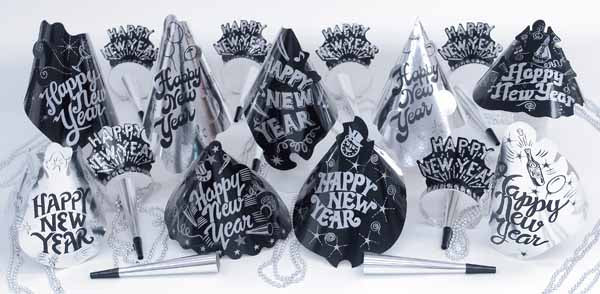 Starlight New Year's Eve Party Kit for 10
