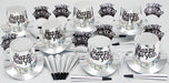Silver Regal New Year's Party Kit for 10