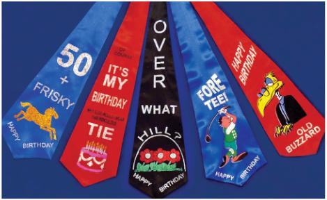 It's My Birthday Party Tie