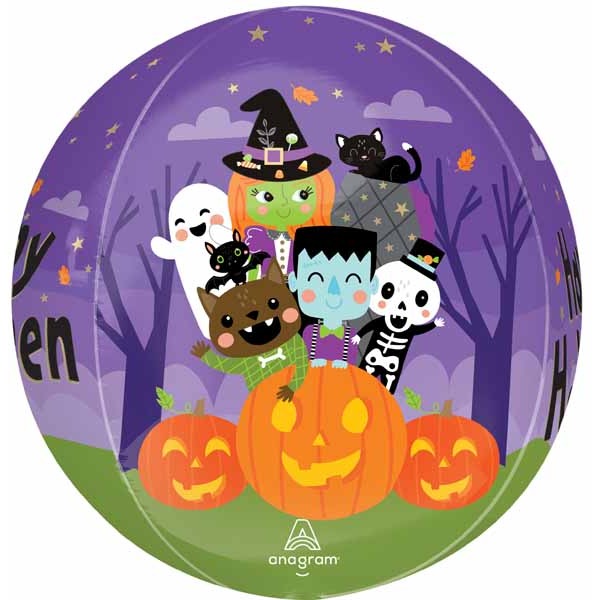 Halloween Monster 16-Inch Orbz Foil Balloon