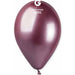 Gemar 13" Shiny Pink #091 Latex Balloons, 25 Pack