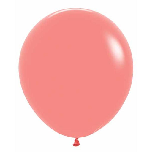 Ballons en latex corail tropical deluxe de 18 pouces, paquet de 25