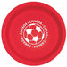 CANADA SOCCER PLATES 9" 8/PKG T26