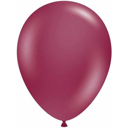 TUFTEX 11-Inch Sangria Latex Balloons, 12 Count