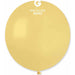 Gemar 19" Mustard/Baby Yellow #043 Latex Balloons, 25 Count