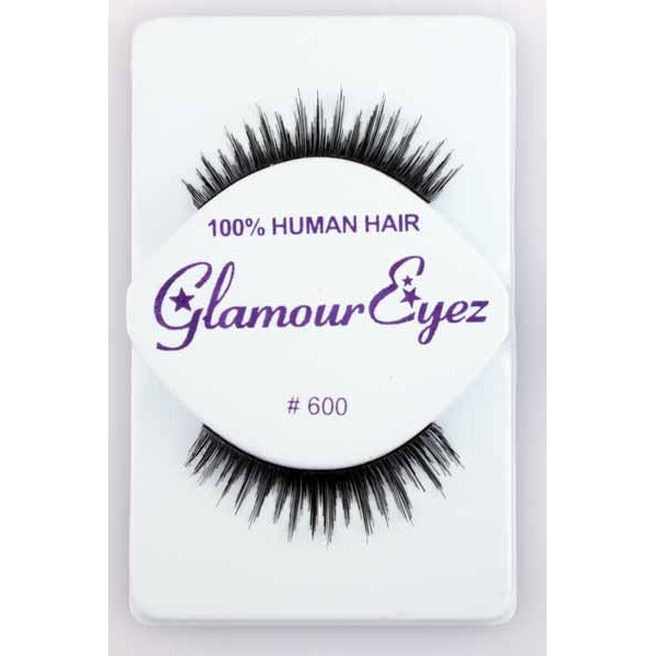 Glamour Eyez Black False Eyelashes