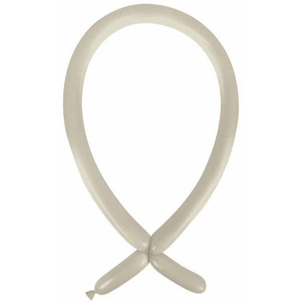 Grey 160 Latex Twisting Balloons, 100 Count