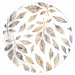 Grey Branches 9-Inch Paper Plates, 8-Pack