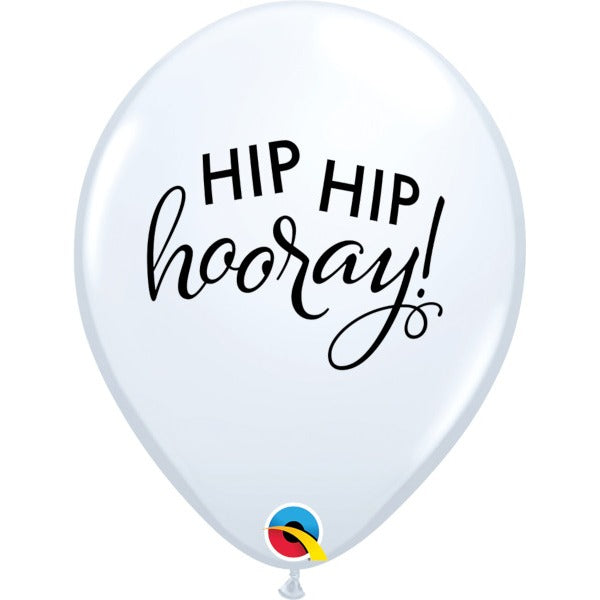 SIMPLY HIP HIP HOORAY 11"WHITE 50/B