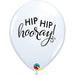 SIMPLY HIP HIP HOORAY 11"WHITE 50/B