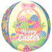 Easter Egg Basket 16-Inch Orbz Foil Balloon