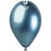 Gemar 13" Shiny Blue #092 Latex Balloons, 25 Count