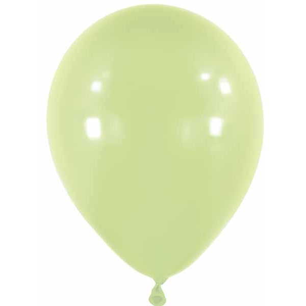 Anagram 18 Inch Sage Green Latex Balloons, 50 Pack