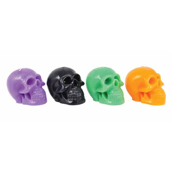 Skull Candle for Halloween Decor