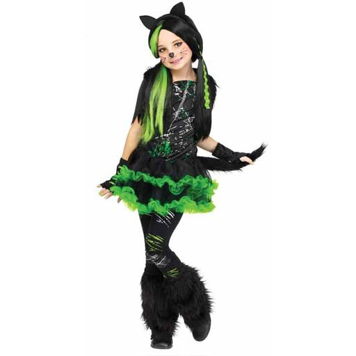 Déguisement de chat cool pour enfant, taille 8-10 ans