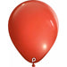 Prima Coral 18-Inch Round Latex Balloons, 25 Count