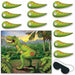 TAIL ON DINOSAUR GAME 18"X21.5" 1/PKG