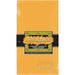 Orange Plastic Table Cover, 54 x 108 Inches