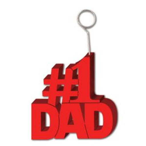 #1 Dad Photo/Balloon
