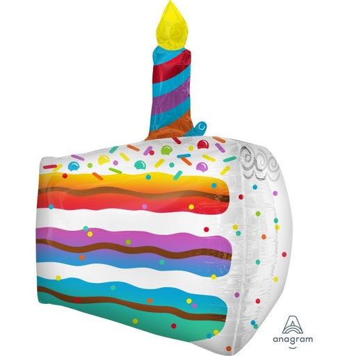 25-Inch Cake Slice Shaped Balloon