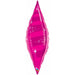 Magenta Taper Swirl Foil Balloon, 38 Inch