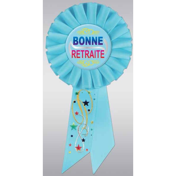 Bonne Retraite Deluxe Retirement Rosette