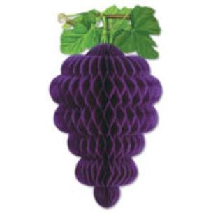 17-Inch Art-Tissue Grape Cluster Decoration