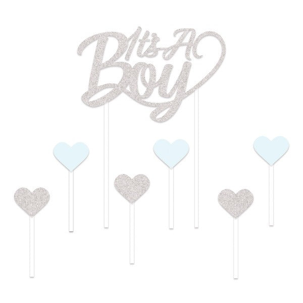 It's a Boy Cake Topper, 1 Count