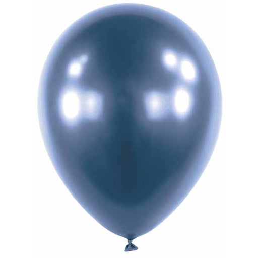 Anagram Luxe Azure Blue 5-Inch Latex Balloons, 100 Count