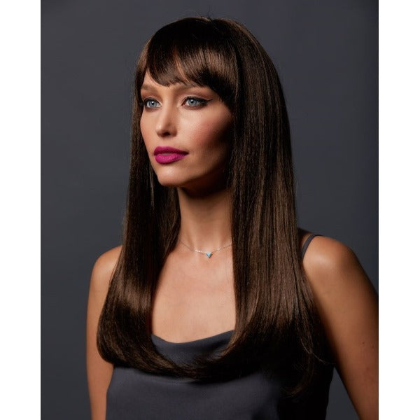 Blush Kelly Wig in Chocolate