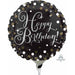 Sparkling Birthday 9" Foil Balloon