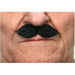 Black Costume Moustache, 9 cm