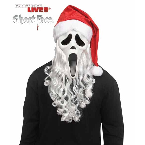 Ghost Face Santa Mask