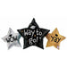 Way to Go Grad Stars 43-Inch Foil Balloon