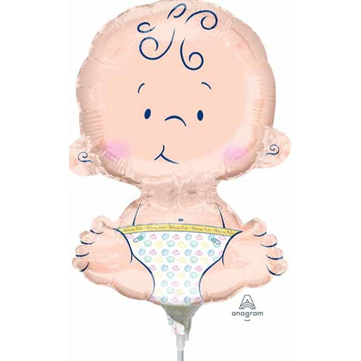 Sitting Baby Mini Shape Foil Balloon