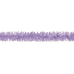 Lavender Tissue Festooning Garland, 25 ft