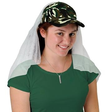 Adjustable Camo Veil Cap