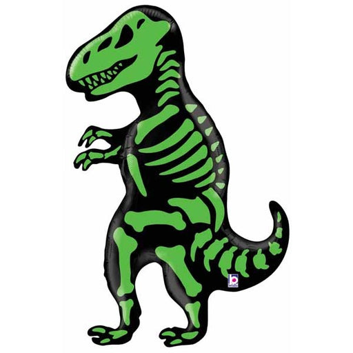 T-Rex Shaped Foil Balloon, 41 Inch