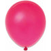 Trico 5-Inch Fuchsia Latex Balloons, 100 Count