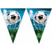 Soccer Fans Paper Triangle Flag Banner