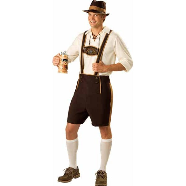 Bavarian Guy Men's Costume, Extra Large