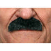 Black and Grey Costume Moustache, 7 x 2.5 cm