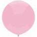 17 Inch Real Pink Outdoor Display Balloons, 72 Count